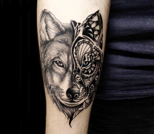 99+ Mẫu tattoo đầu sói, đầu sói, mặt trăng, 3D, mini,... đẹp nhất - Thucanh.vn - Website chuyên về thông tin thú cưng, thú cưng
